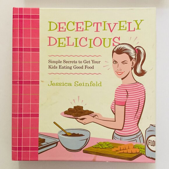 DELICIOUS COOKBOOKS by Jessica Seinfeld Set of 2 EUC - Picture 2 of 11